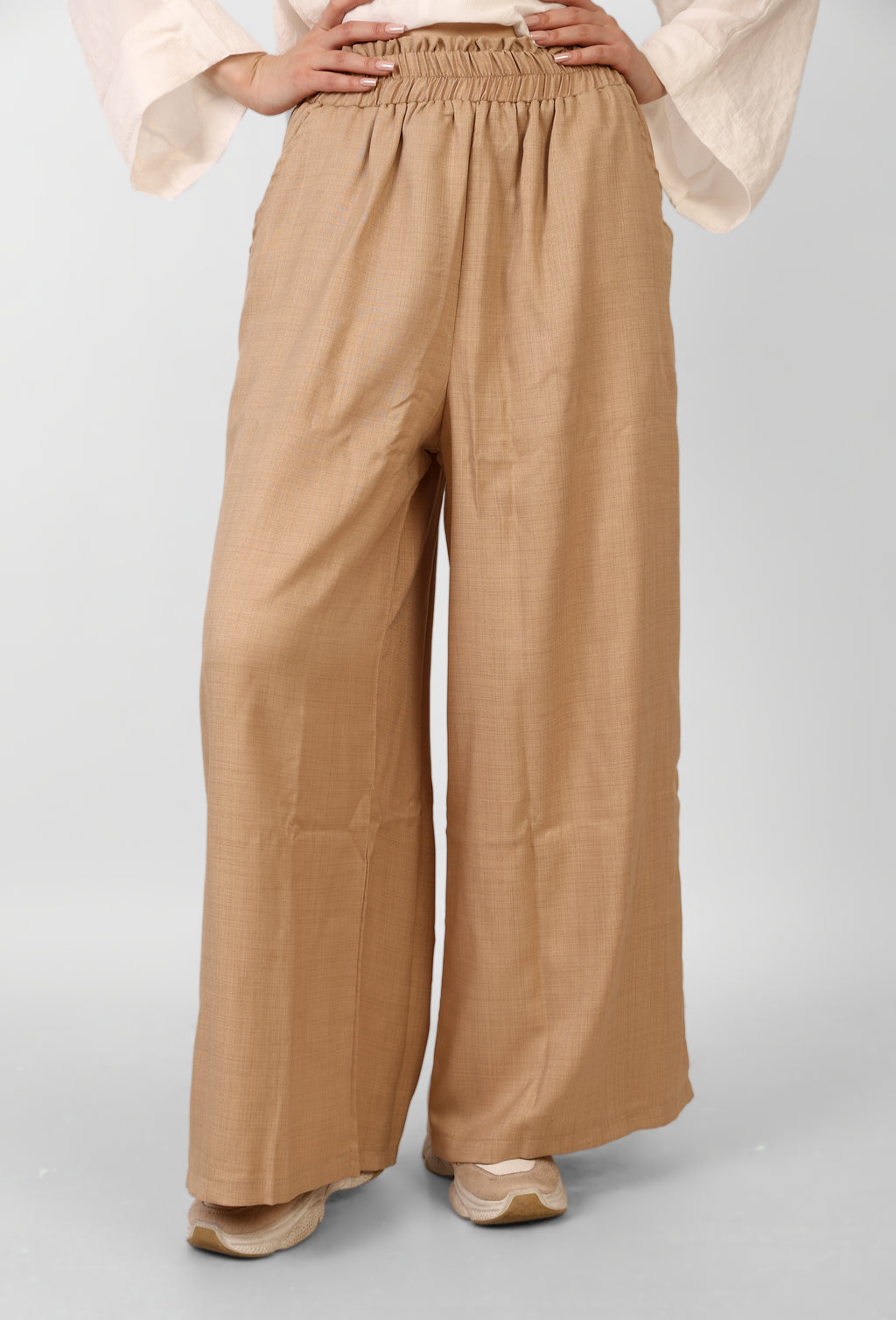 Extra Wide Leg Linen Pants