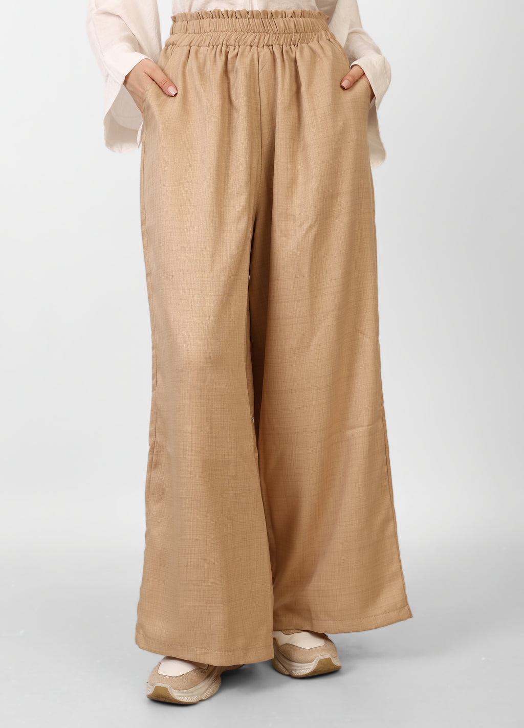 Extra Wide Leg Linen Pants