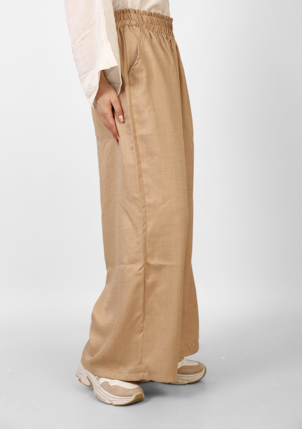 Extra Wide Leg Linen Pants