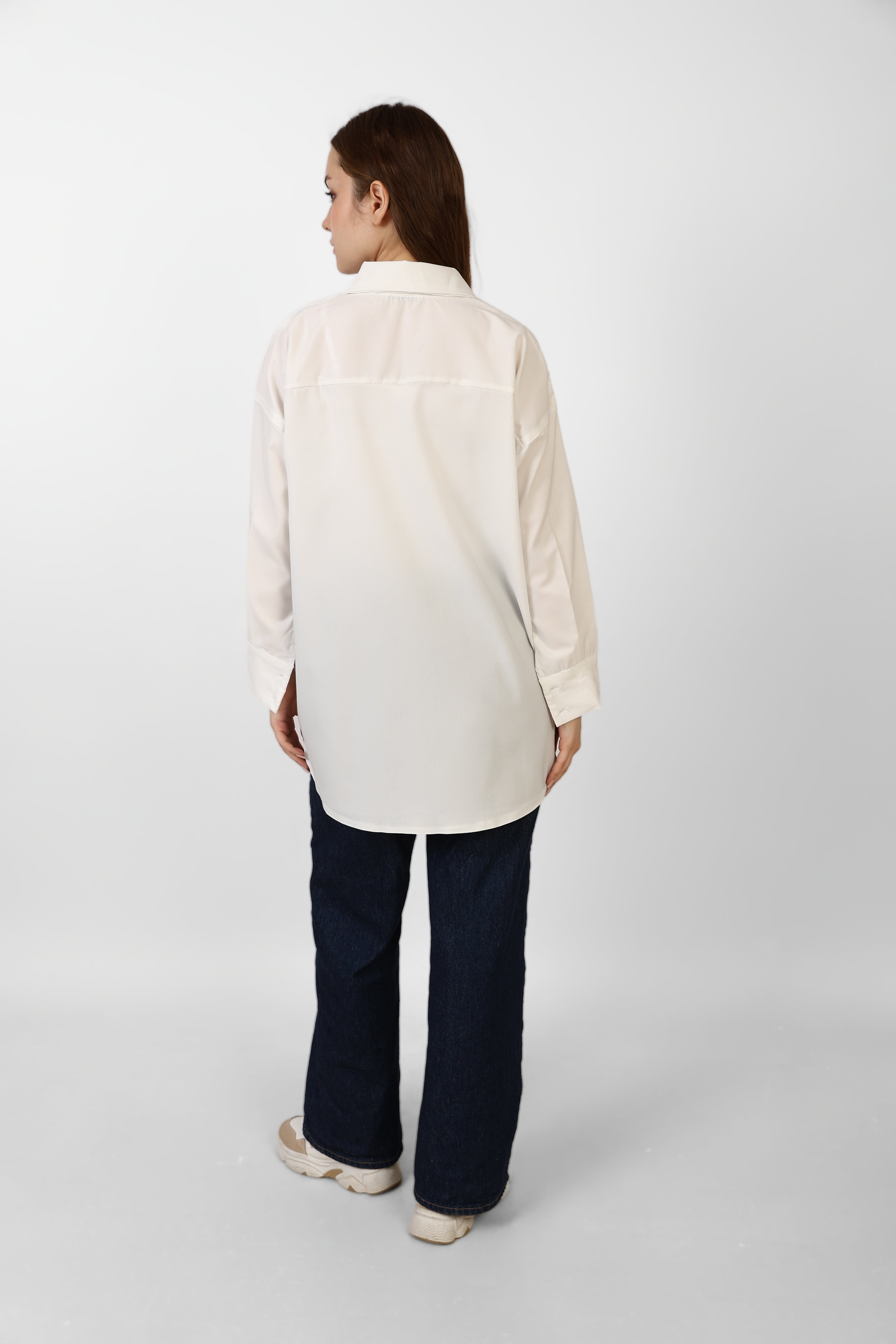 White Basic Chemise