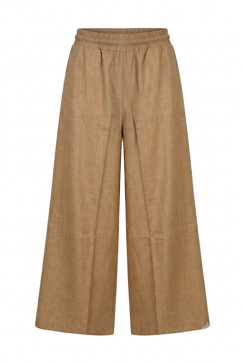 Extra Wide Leg Linen Pants