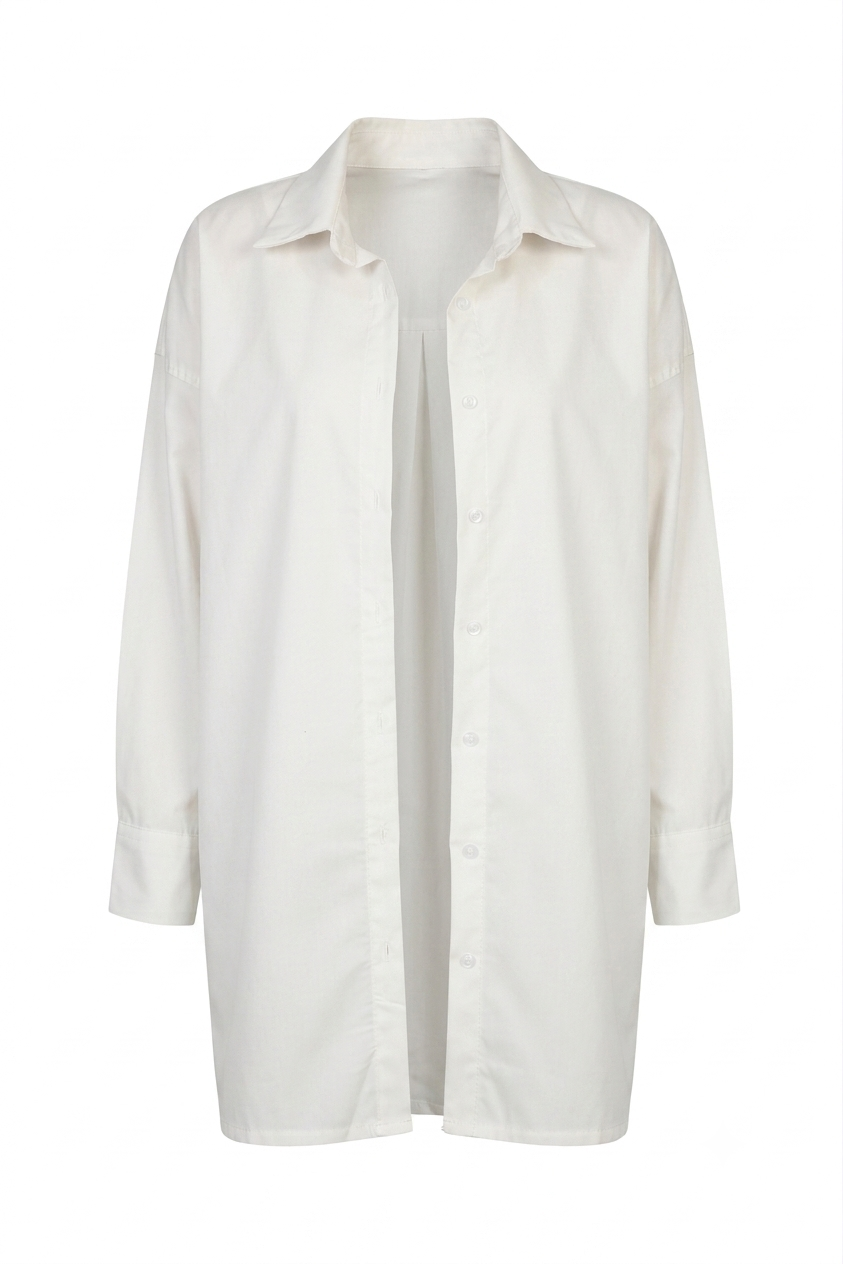 White Basic Chemise